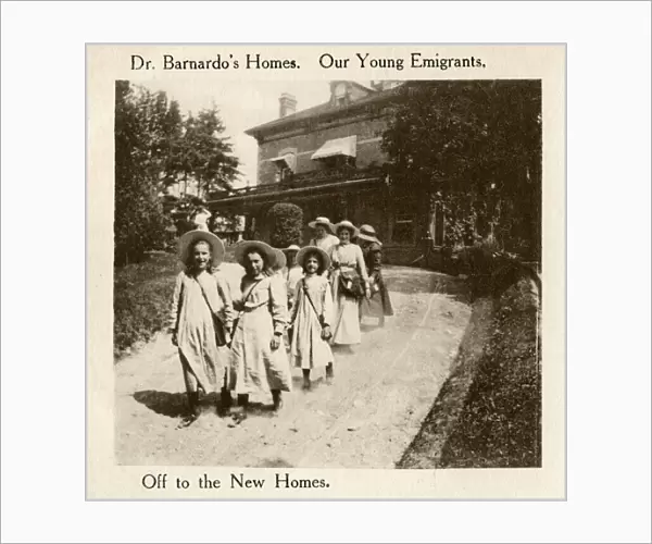 Barnardos Emigrants in Canada - off to new homes