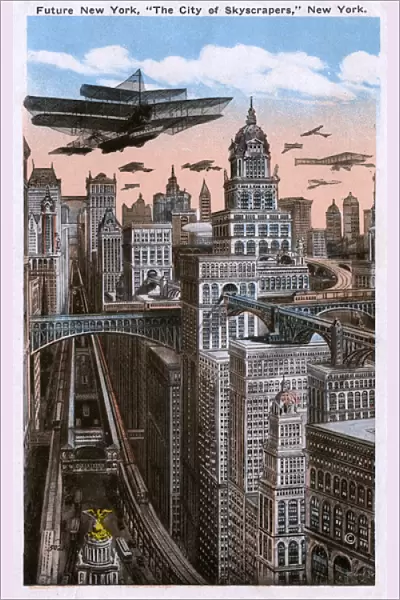 Future New York - The City of Skyscrapers