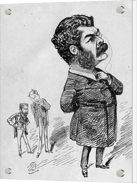 Caricature of Sir Arthur Sullivan, composer