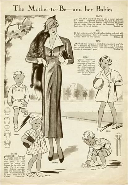 Maternity dress 1935