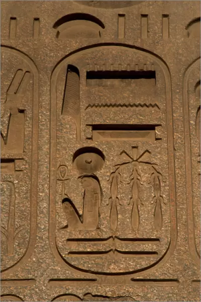 Obelisk of Ramses II. Detail. Luxor. Egypt