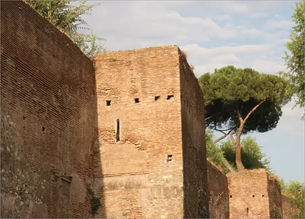 Aurelian Walls. Rome. Italy