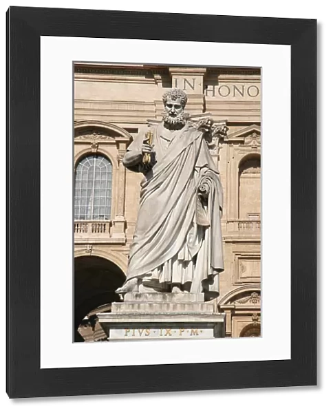 Statue of the Apostle Peter. Vatican City