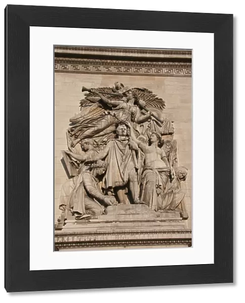 Triumph Arch of Paris. The Triumph of Napoleon. Sculpteur