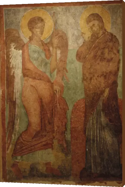 The Annunciation. Detail. 15th century. Corfu. Greece