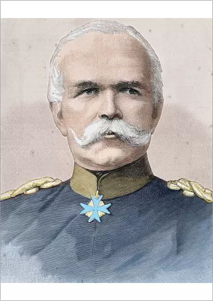 Leo von Caprivi (1831-1899). German political and military