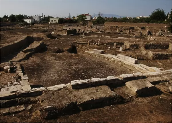 Greece. Argos. Roman Baths