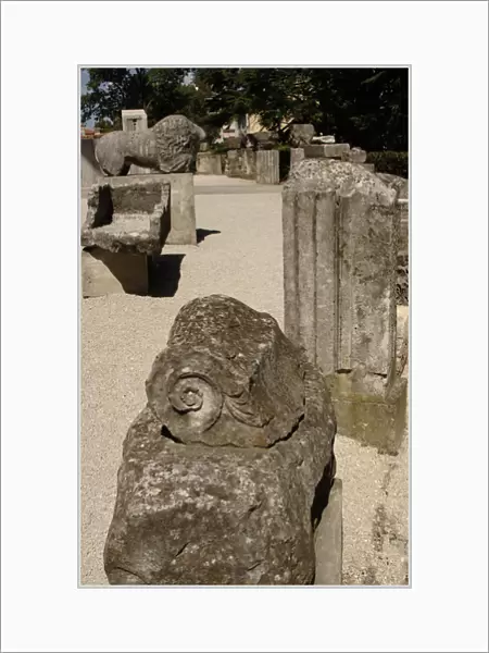 Archaeological ruins. Pula. Croatia