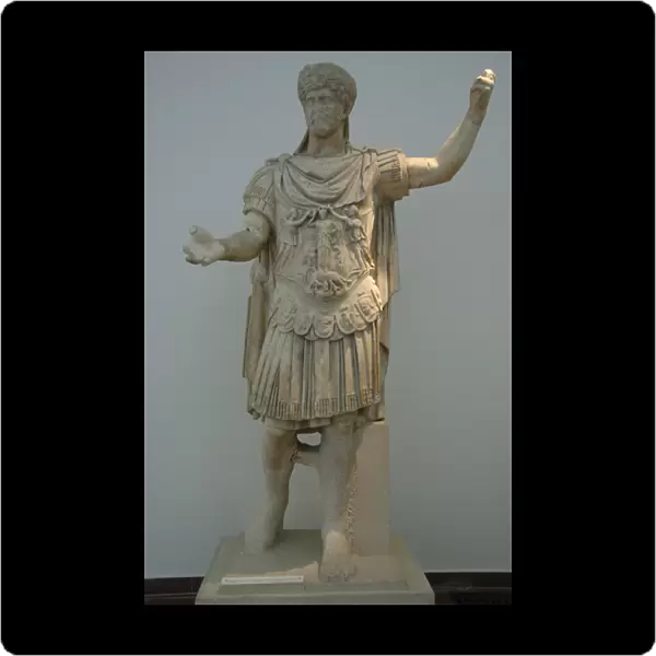 Publio Aelio Hadrian (76-138). Roman Emperor (117-138)