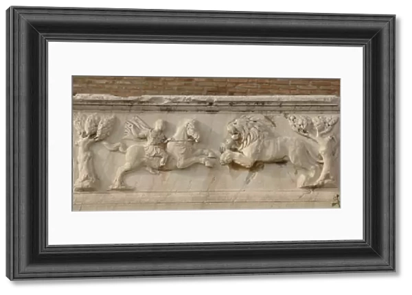 Roman Art. Greece. Relief in a Roman tomb around the Odeon