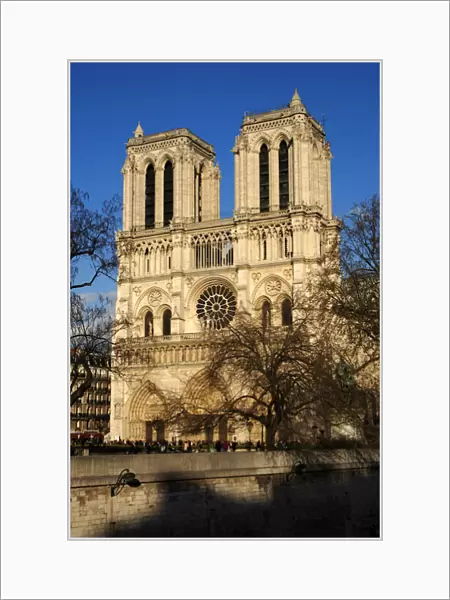 France. Paris. Notre Dame Cathedral
