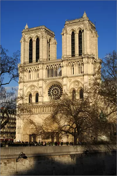 France. Paris. Notre Dame Cathedral