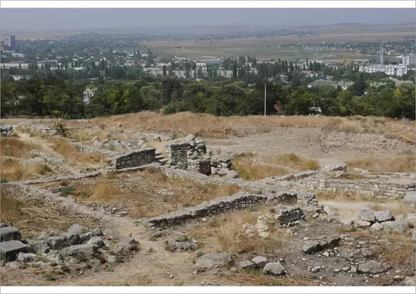 Ukraine. Crimea. Kerch. Panticapaeum archaeological site