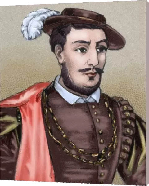 Juan de Grijalva (1490-1527). Spanish explorer