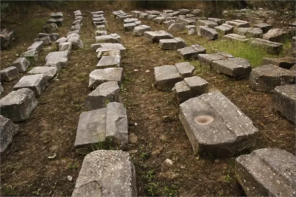 Greece. Sparta. Acropolis. Ruins