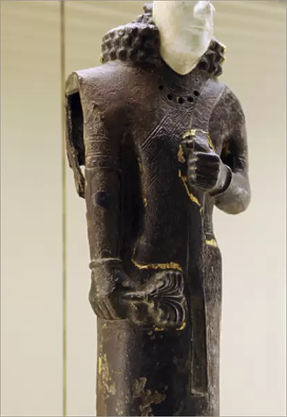 Urartu civilization. Statue. Male figure. From Tushpa or Top