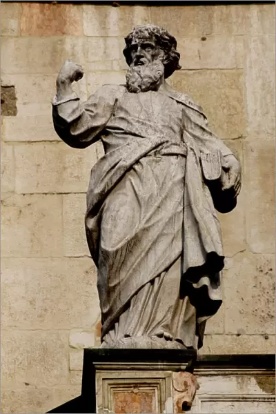 Evangelist statue. Cremona Cathedral