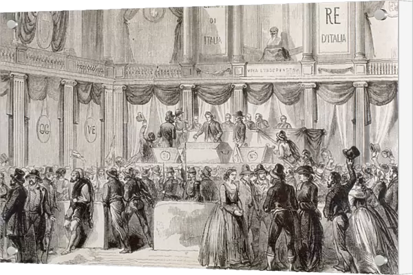 Italian Unification (1859-1924). Vote for annexation of the
