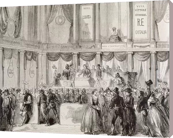 Italian Unification (1859-1924). Vote for annexation of the