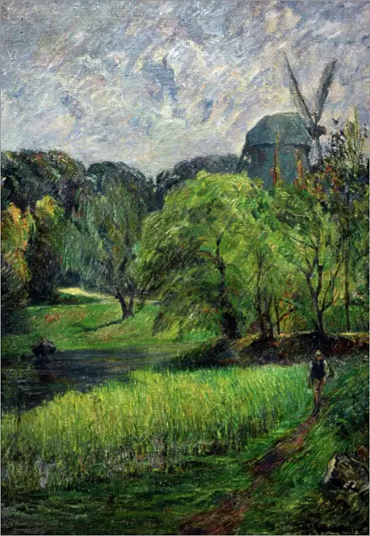 Paul Gauguin (1848-1903). The Queens Mill (1885). Ny Carlsb