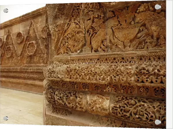 Mshatta Palace. 8th century. Facade. Detail