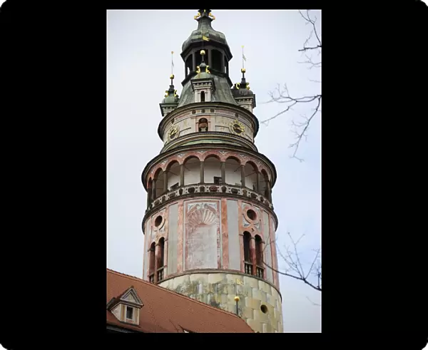 Little Castle Tower. Cesky Krumlov. Czech Republic
