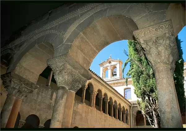 Spain. Monastery of Santo Domingo de Silos. Cloister