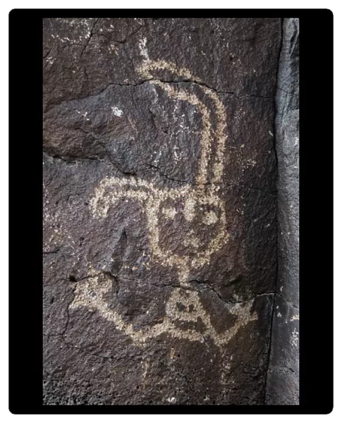 Petroglyph National Monument. Petroglyphs. New Mexico. USA