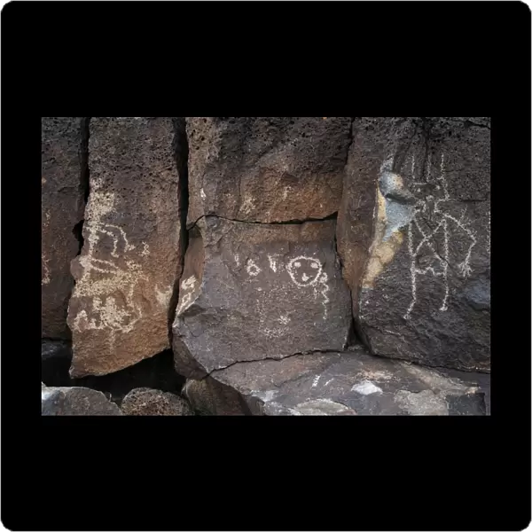 Petroglyph National Monument. Petroglyphs. New Mexico. USA
