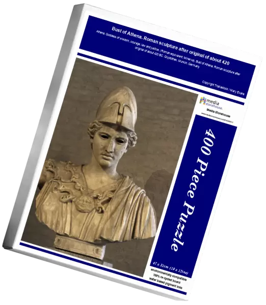 Bust of Athena. Roman sculpture after original of about 420