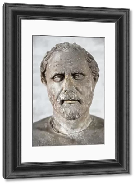 Demosthenes (384-322 BC). Roman bust