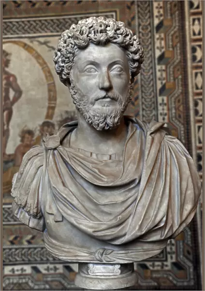 Marcus Aurelius (121-180). Roman Emperor. Bust