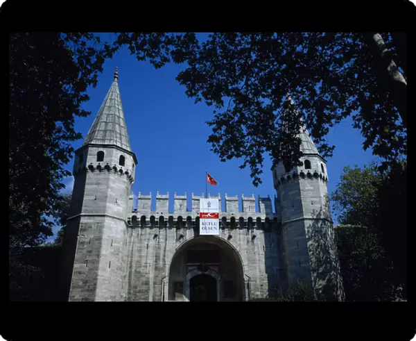 Turkey. Istanbul. Ortakapi Gate (Middle Gate)