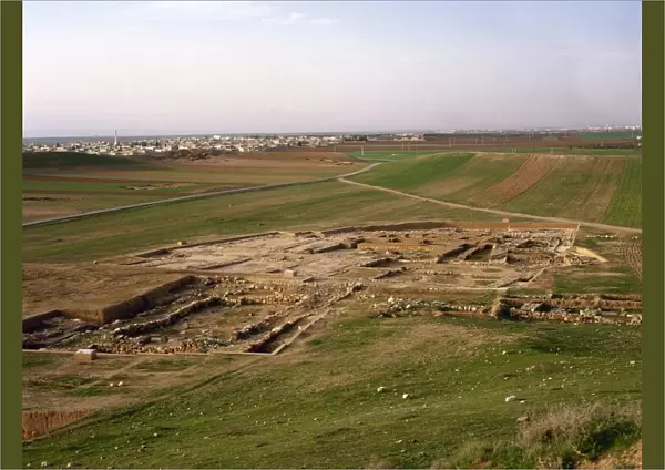 Ebla. III milllennium BC. Panorama. Syria