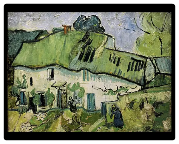 Farm Cottage, 1890, by Vincent van Gogh (1853-1890)