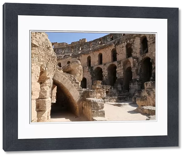 Tunisia. Roman Art. Amphitheatre of Djem