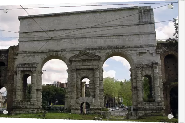 Italy. Rome. Larger Gate (Porta Maggiore)