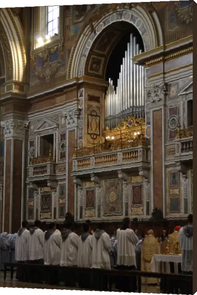 Archbasilica of St. John Lateran. Religious celebration. Rom