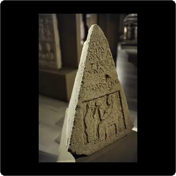 Pyramidal Grave Stele. 5th century BC. From Sinope