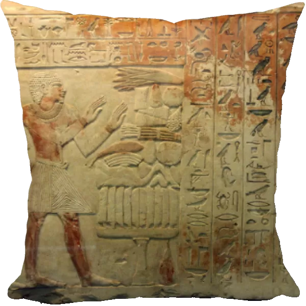 Stela fo Sensebek. 12th Dynasty. Limestone. Middle Kingdom