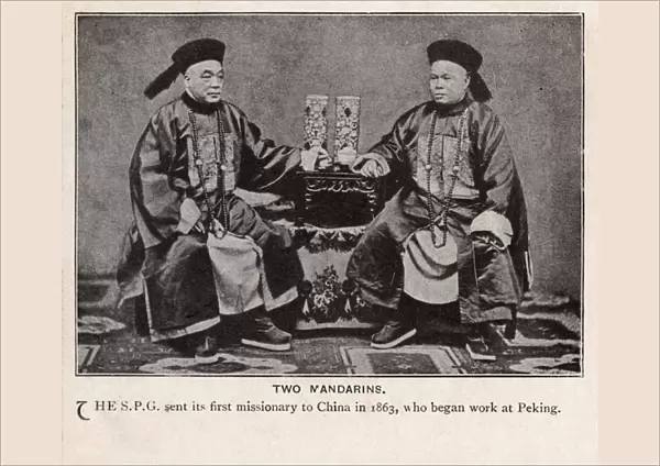 Two Chinese Mandarins - China