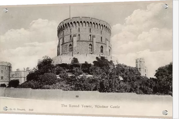 The Round Tower, Windsor Castle, Royal County of Berkshire