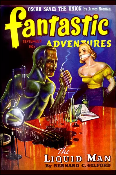 Fantastic Adventures - The Liquid Man