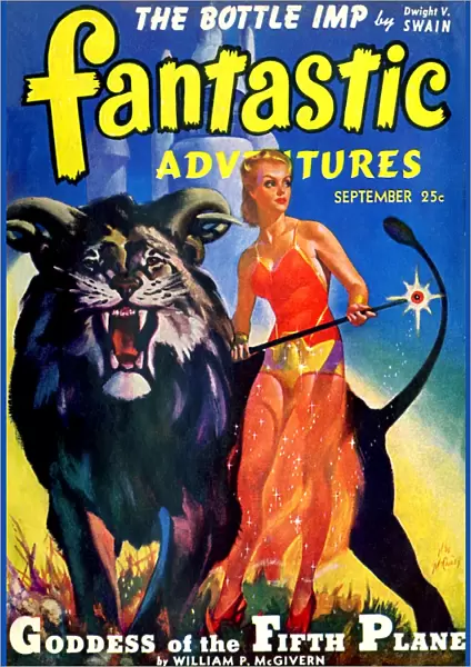 Fantastic Adventures - Goddess of the Fifth Plane