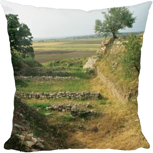 Turkey. Asia Minor. Troy. Ruins to Troy I (3000-2600 BC)