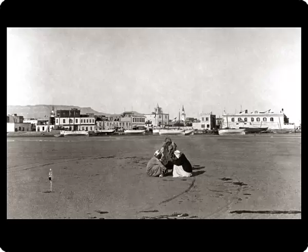 Town of Suez, Egypt circa 1880s