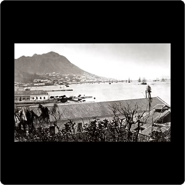 View of Hong Kong, circa 1880s