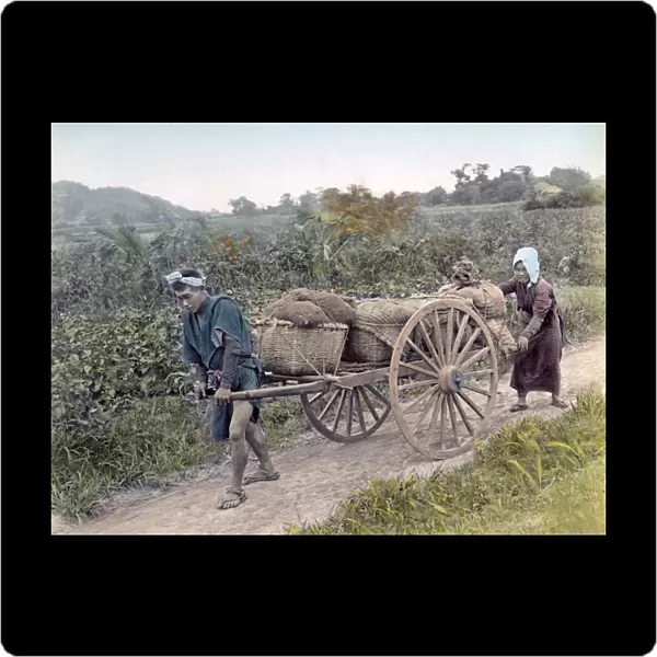 Farm cart, Japan, circa 1880s