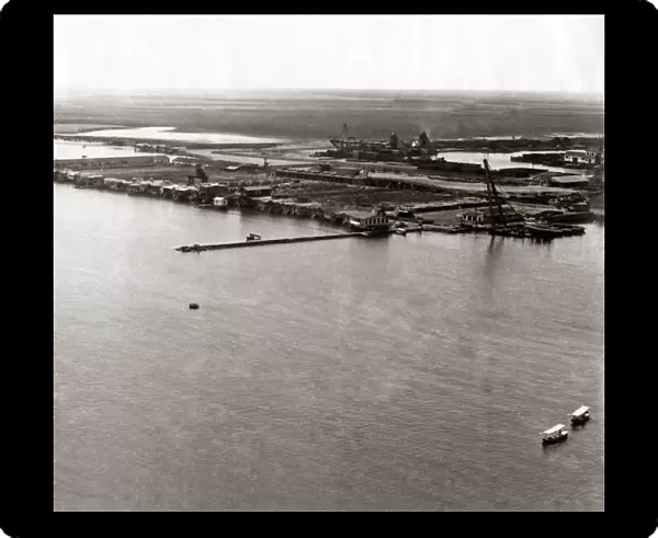 Port of Suez, Egypt, circa 1880s