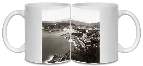 View of Nice, France, circa 1890s